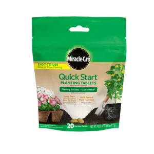 Miracle Gro Quick Start Planting Tablets